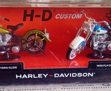 Harley Davidson Motorbike Model Set