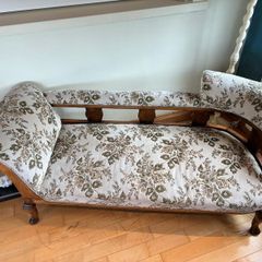 Reupholstered Vintage 3 Piece Suite & Chaise