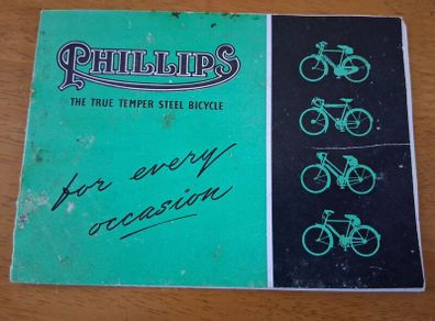 1957 Irish Phillips Steel Bicycles catalogue