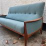 G Plan teak mid century 3 Seater sofa Image 4