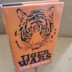 Tiger Wars by Steve Backshall Hardback with Dustjacket 2012 Near Fine Condition