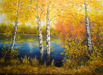 Beata Puskarczyk Art "By the lake"