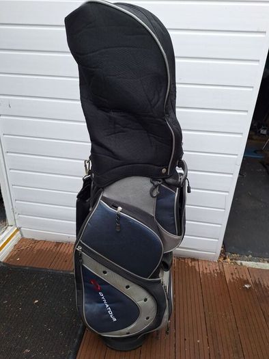 Golf clubs, full set and bag