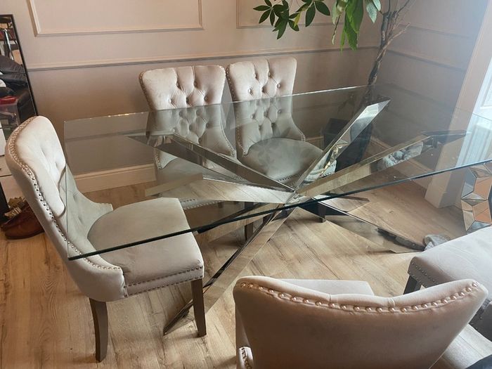 Glass Dining Table