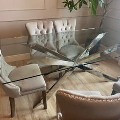 Glass Dining Table