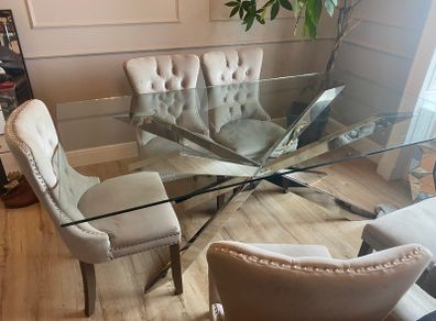Glass Dining Table