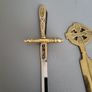 Vintage brass letter opener Image 8