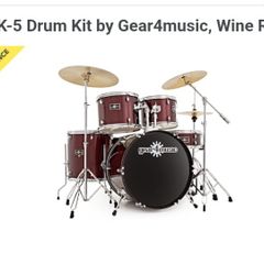 Drum kit shells from gear4music