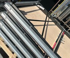 Stage decks carpeted