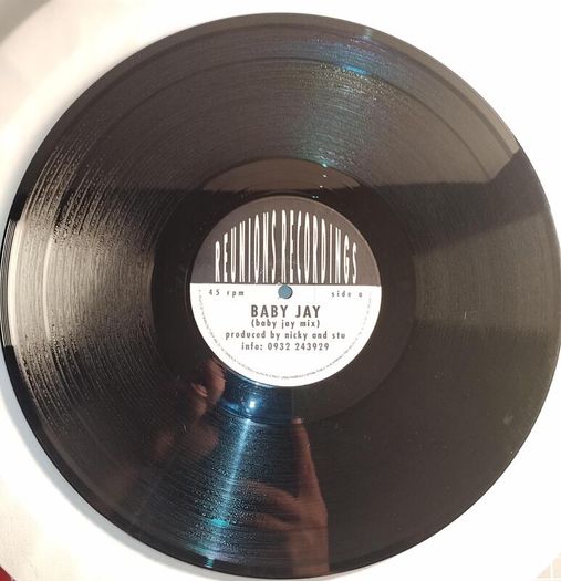 Nicky And Stu - Baby Jay - Reunions Recordings - Hard to find SIDES Banger! Near MINT Condition!
