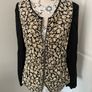 Silk Bastyan Zip-Front Top - Size 8 Image 4