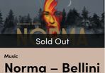 NORMA Cork Opera House June 6th 2 tickets face value