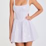 Miateess Rocks Lavender sequin mini dress size XS new Image 3