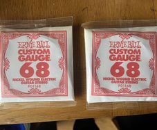 Ernie Ball Single String Packs - 68s and 70s
