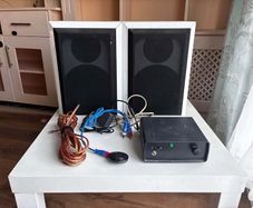 Stereo Speaker Set with Amplifier & Chromecast Audio