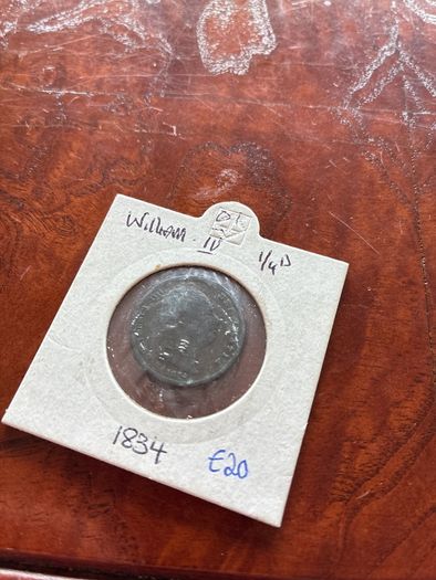 UK Farthing 1834
