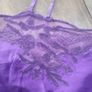 Purple Lace Cami Size 12 Image 2