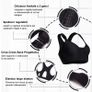 Brand New CHUMIAN Women's Postoperative Sports Bra Without Wire Front Closure Image 3
