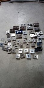 Stainless steel switches and sockets