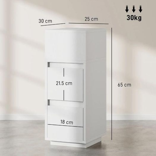 Slim Bedside Table