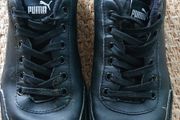Black Puma Trainers  Size 8