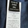 Ladies Lightweight, Elastic-waist Navy Trousers from Shein Curve Image 2