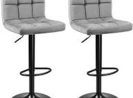 main image for ad _2 set Grey bar stools adjustable