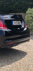 Mercedes W222 S Class Rear Diffuser / Lower Bumper