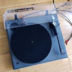 Top of the Line Classic "Revolver" Turntable with ADC tonearm. Excellent cond. Unique wooden platter