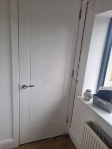 white door