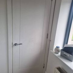 white door