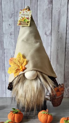 Handmade Gnomes. Autumn decoration. Key rings pumpkin or  Gnome.