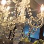 5 arms candelabra shabby chic lamp Image 8