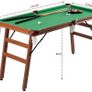 Folding pool table, folding pool table, snooker table Image 4