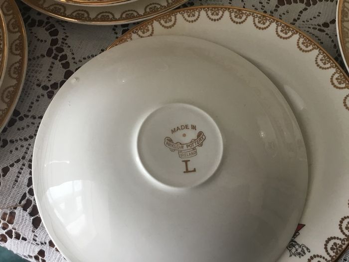Very rare part tea set from Arklow Pottery