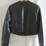 Soft Black Faux Leather Jacket - BNWT Image 3