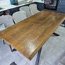 Oak Effect Dining Table Image 3