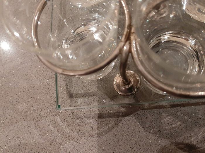 Vintage Italian mini glasses set