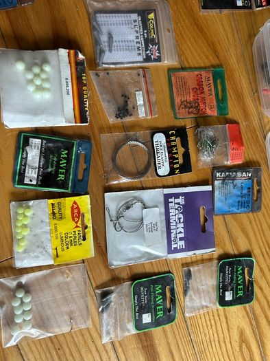 Professional Fishing Tackle Bundle - Colmic, Maver, Kamasan - Huge Job Lot