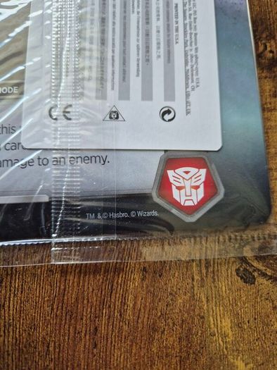 Transformers Omega Supreme Oversized Card