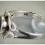 Sterling Silver Abalone Shell Size 0 1/2 Eu 54.7 Image 6