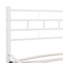 Bed Frame White Metal 120x200 cm Image 5