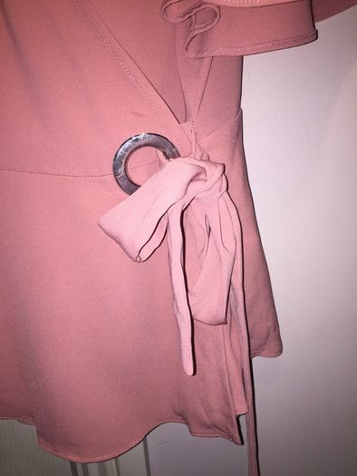 Bnwt wrap around blouse