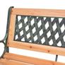 Garden Bench 122 cm Wood Image 4