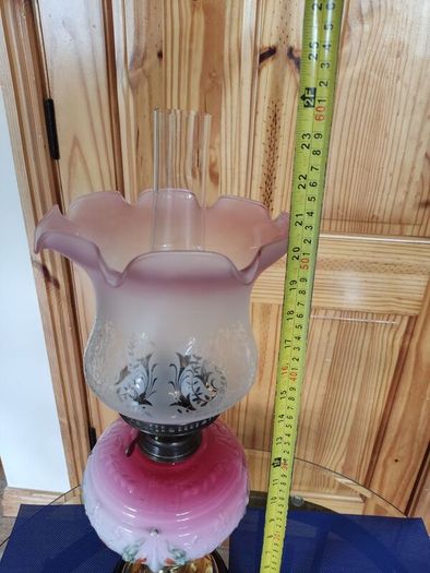 Antique oil lamps in very good condition. 305 each
