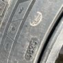 18 inch Arceo Monaco black alloys with new tires and rings for Volvo Image 9