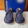 Birkingstock pasadena moc toe Size 5 eu 38 blue suade Lace up brand new boxed Image 2