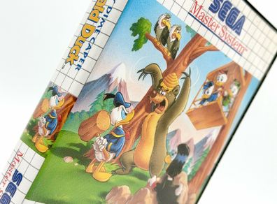 The Lucky Dime Caper starring Donald Duck for Master System - Boxed and Minty