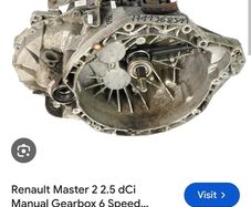 Renault master gearbox pk6