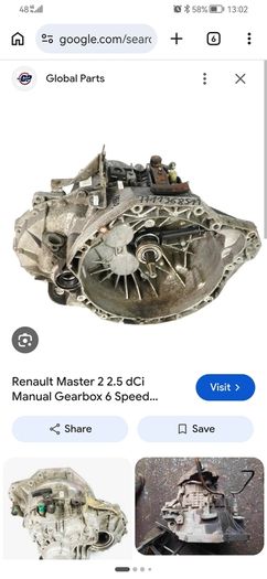 Renault master gearbox pk6